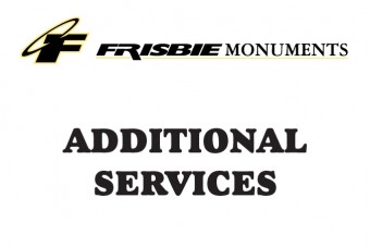 #3059 Engraving on Vase - Woodlawn Cemetery ADDTL Service