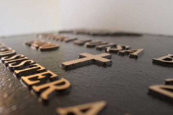 #3171 Bronze Individual 5.87" Letters for Family Name ADDTL Service