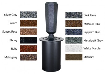 In-ground 6" Classic Vase MC