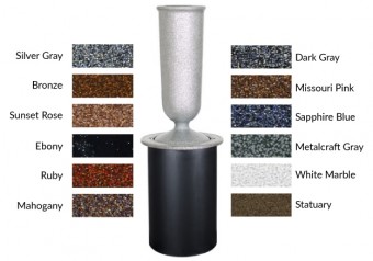 In-ground 5" Gem Vase MC