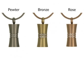Cremation Hourglass Jewelry MC