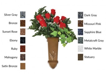 Large Patriot Wall Mount Vase MC