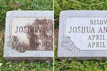 #2284 Monument Cleaning in Cemetery D2 ADDTL Service