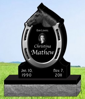 #1003  Elite Black Granite Upright All Laser Engraved letters   36" L x 6" W x 42" H     