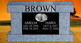 #1208L Cremation Bench Straight legs Millstone Gray with Black 36" L X 13" W X 20" H All Laser