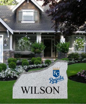 #2421 Yard Rock Millstone Gray 36" L X 2" W X 24" H