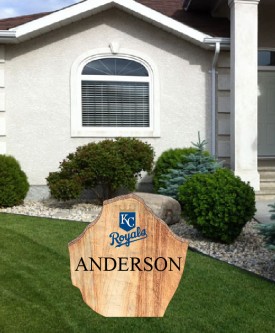 #2425 Yard Rock Wood Sandstone 24" L X 2" W X 24" H