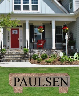 #2430-1 Paradisio Stone Pillar 43" L X 8" W X 8" H