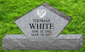 #741 Elite Gray Granite Upright 42" L x 6" W x 24" H