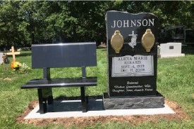 #3376 Etching on Bench Seat (Backside) ADDTL Service