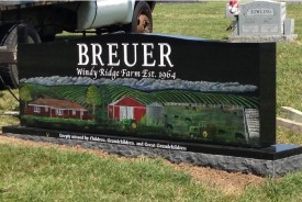 #3388 Etching Scene on Back (Full Size) ADDTL Service