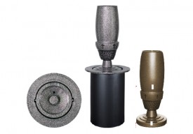 In-ground 6" Crown Vase MC