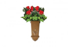 Small Patriot Wall Mount Vase MC