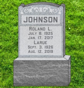 #3453 Elite Gray Granite Upright Total Size 34" L x 12" W x 51" H