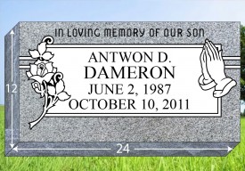 #181-P1 Grassmarker Grey 24"Long x 12"Wide x 4"Thick