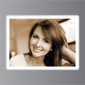 #1847H 4x6 inches RT-4 Rectangle Porcelain Photo 