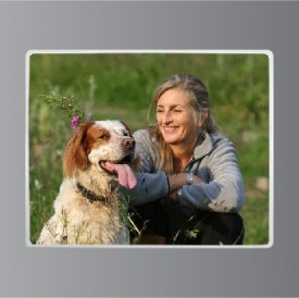 #1850H 7.1x9.5 inches RT-2 Rectangle Porcelain Photo 