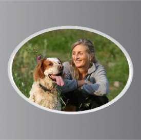 #246H 2.8x3.5 inches OC-4 Oval Porcelain Photo 