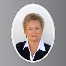 #279V 3.9x5.1 inches OC-7 Oval Porcelain Photo 