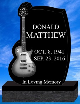 #2833 Elite Black Granite Upright All Laser Etched Letters & Photo 36" L x 8" W x 48" H