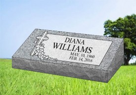 #296 Bevel Grey 16" Long X 8" Wide