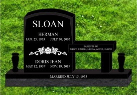 #3468 Bench Black Engraved Letters  60" L x 14" W x 36" H