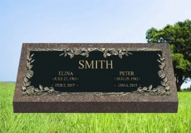 #434C Companion 44x14 Bronze on 48x17 Rushmore Granite GB-132