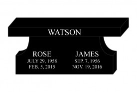 #2838 Engraving Name on Bench ADDTL Service