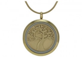 Cremation Round Pendant Jewelry MC
