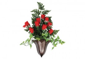 Monarch Wall Mount Vase MC